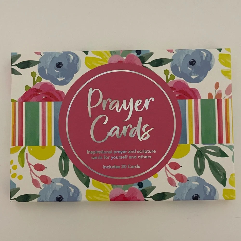 New PRAYER CARDS Includes 20 Unique Inspirational Bible Scripture Cards
